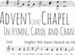 Advent Chapel in Hymns, Carols & Chant (December 2015)