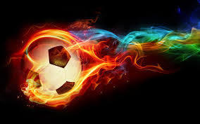 Soccer Ball on fire