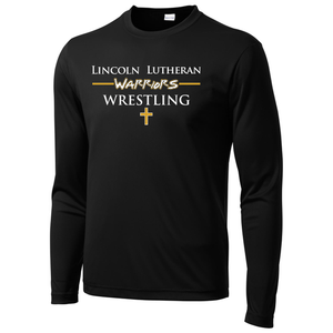 Black long sleeve shirt - Warriors Wrestling logo