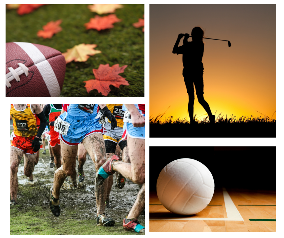 Fall Sports Collage