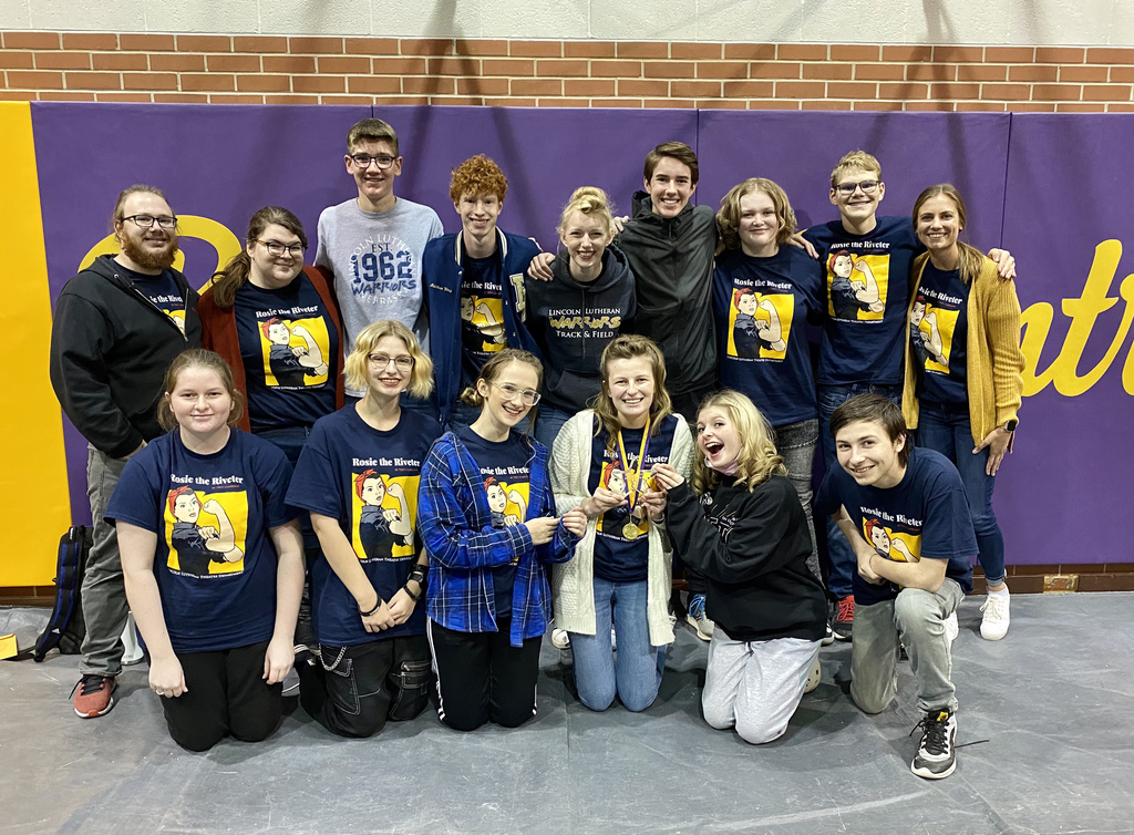 Lincoln Lutheran's One Act earns 2nd Place at Blue Jay Festival