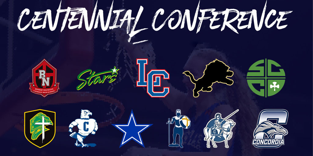 Nebraska Centennial Conference Team Logos