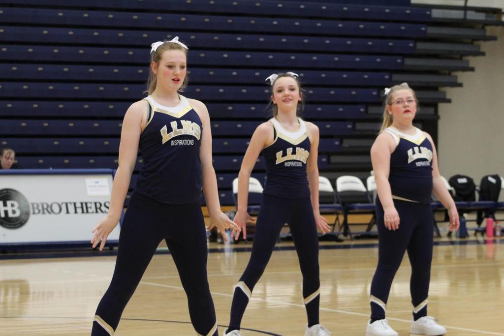Lincoln Lutheran Middle School Dance Team