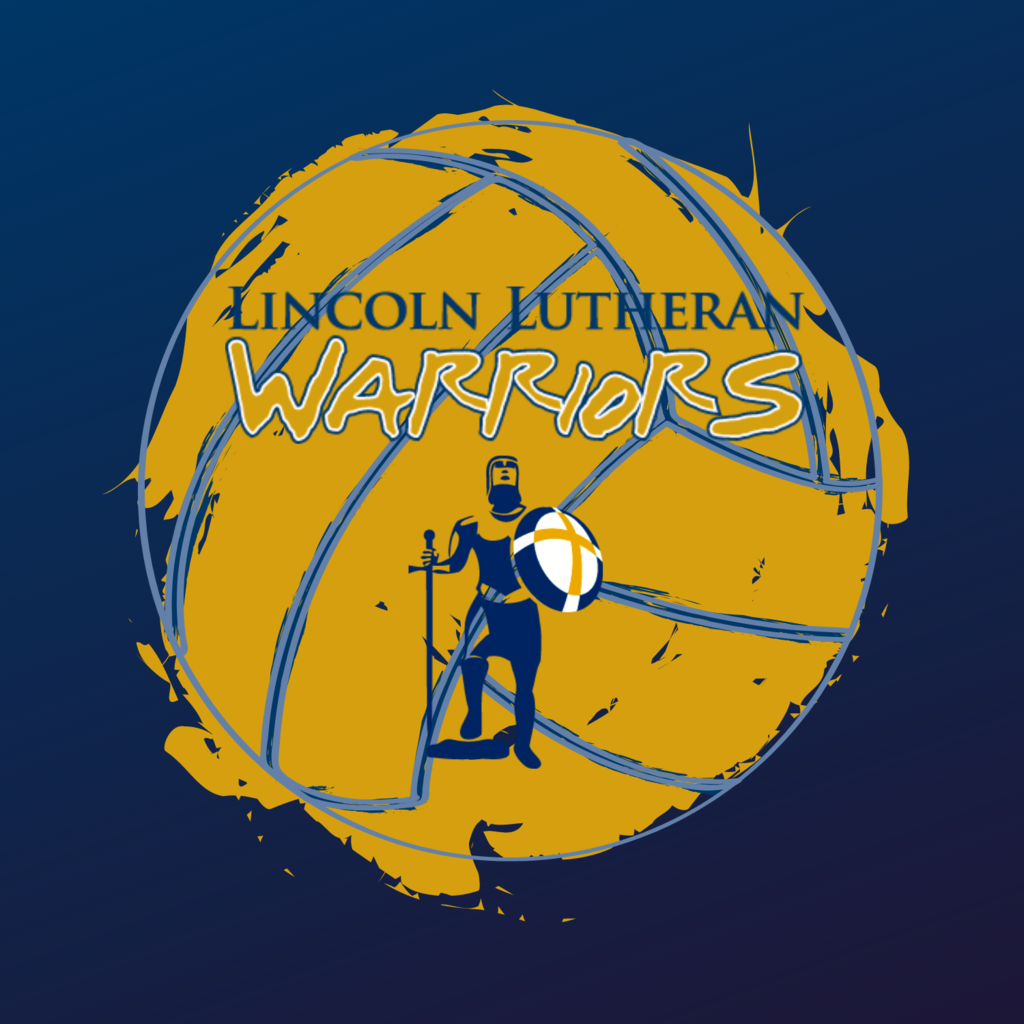 Lincoln Lutheran Volleyball logo