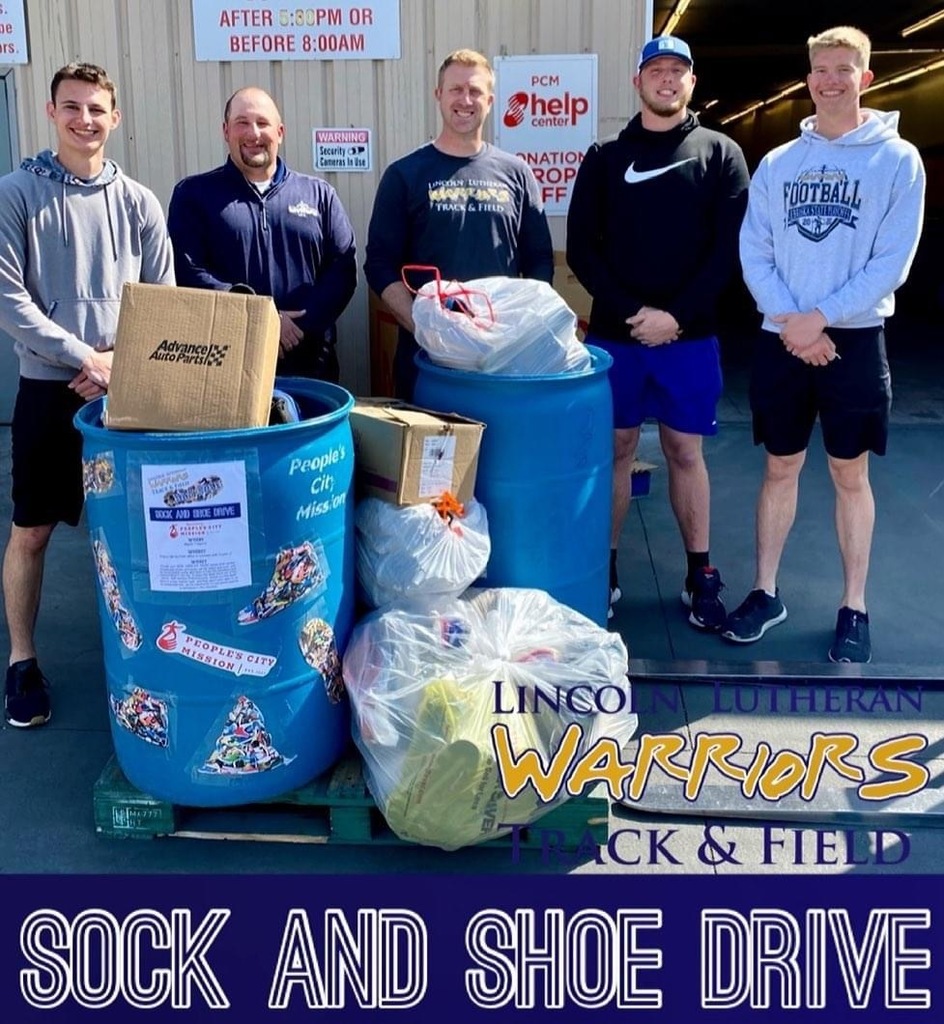 Sock and Shoe Drive at Lincoln Lutheran