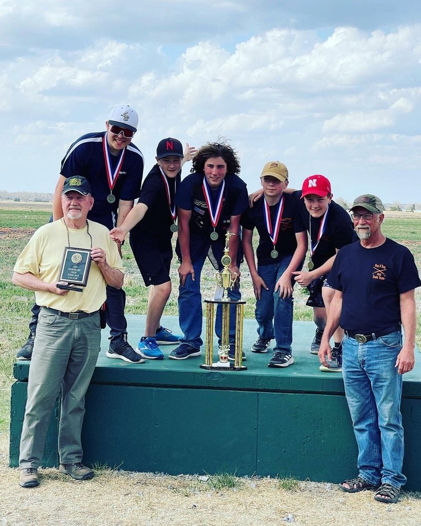 Junior Division Trap Shooters