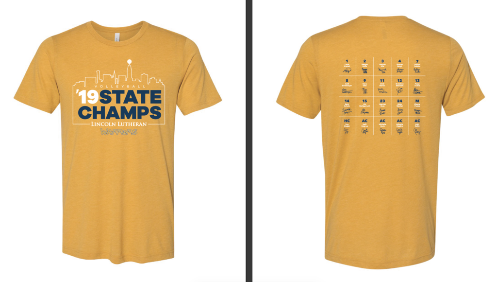 State Champs t-shirts