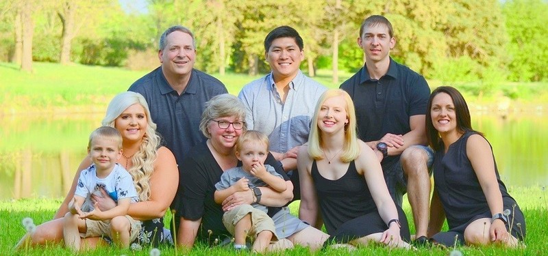 Liz Schultz and family
